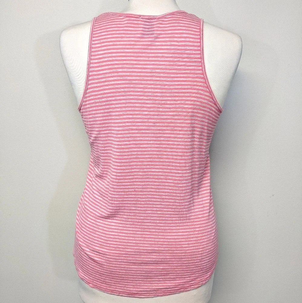 Ella Moss Striped Soft Jersey Tank Top - Picture 6 of 6